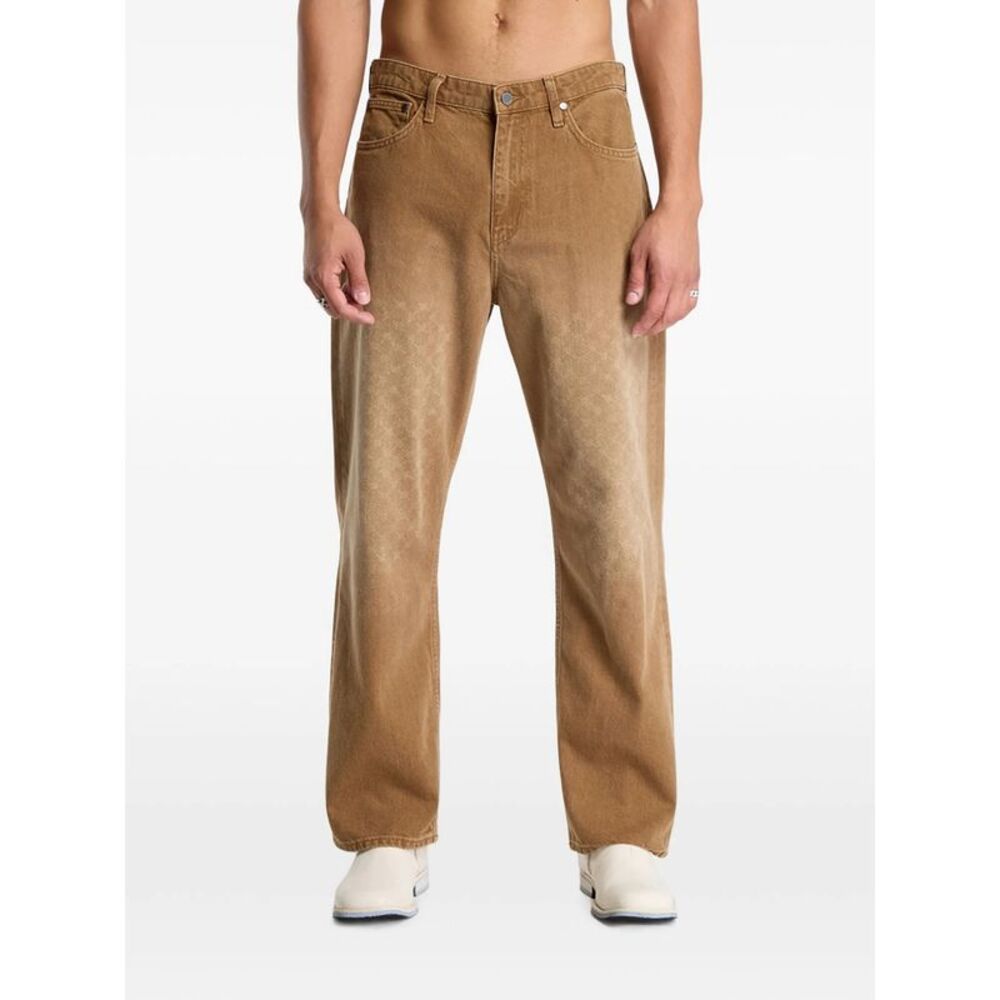 Daily Paper Brown Trousers - Regular & Straight-Leg Trousers Men